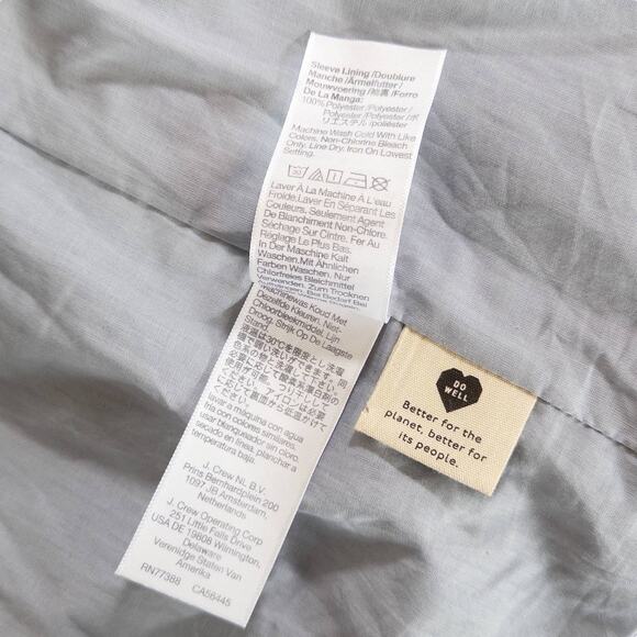 Madewell NEW Larsen Cotton Linen Relaxed Blazer in Windowpane Blue White Small - Picture 8 of 11